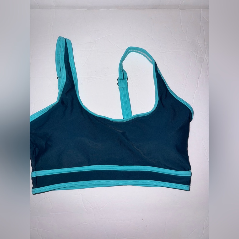 BMJL New/NWT Women's High Waisted Hunter Green & Mint Green Bikini size Small - Picture 2 of 5